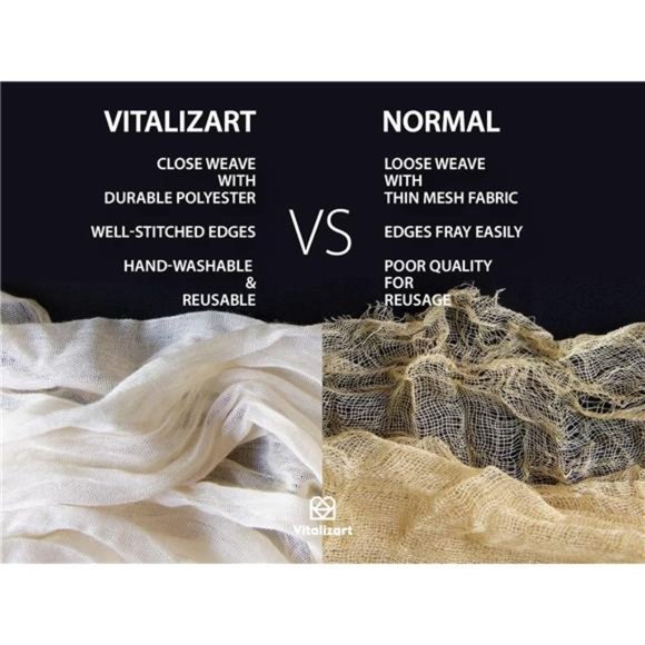 Cheesecloth Table Runner Peach Coral 35 x 120 Inches Gauze Tablecloth 10Ft Boho - Picture 5 of 6